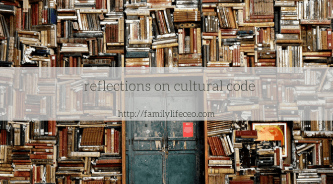 Reflections on a cultural code